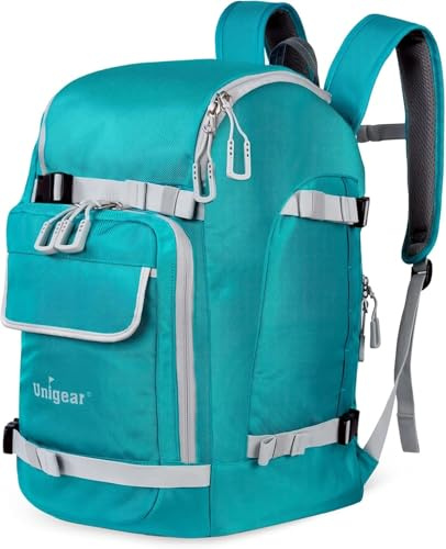 Unigear Skischuhtasche mit Helmfach, Skischuhrucksack 50L/70L für Ski