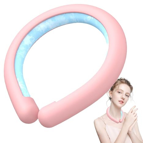 Wearable Cooling Wrap - Reusable Neck Coolers for Hot Weather | Multipurpose and Wearable Cold Gel Ice Pack, Cooling Neck Wraps Tube for Summer, Sports, Gym, Cycling, Running and Hiking