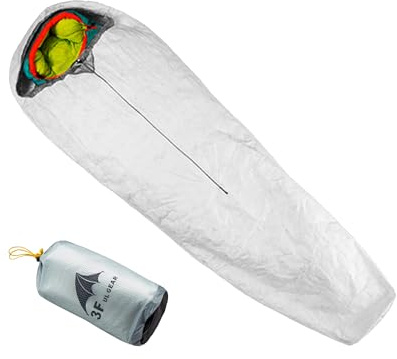 3F UL Gear Tyvek sovsäcksöverdrag, sovsäcksöverdrag, skydd mot kondensvatten, camping, sovsäck, skyddsöverdrag, ultralätt 135 g-200 g, ogsaktiv och smutsavvisande för sovsäckar (stil B)