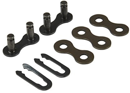 FISCHER Unisex 1/2 X 1/8 2x Kettenverschlussglieder, schwarz, 12 7 x 3 2 mm EU