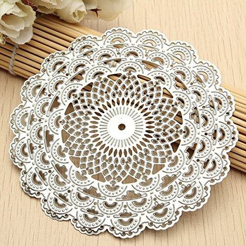 MASUNN Runde Blumen Spitze Schneiden Stirbt Schablonen DIY Scrapbooking Album Papier Karte Handwerk