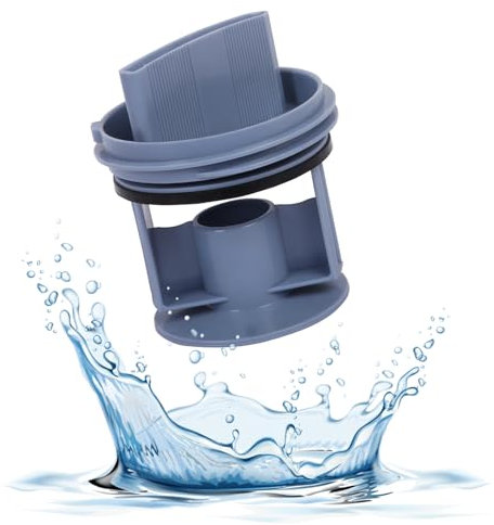 Lollanda Flusensieb Filtersieb Waschmaschine Waschtrockner, Fusselsieb Kompatibel mit Bosch Siemens Constructa Neff 647920 00647920, Filtersieb Flusenfilter für Waschmaschine Sieb Zubehör (Blau)