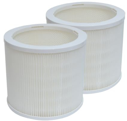 PUREBURG AS05FT-2 Replacement Filters Compatible with DH Lifelabs Aaira + Humidifier Hydrating Dry Air Purifier, 2-Pack Air Clean