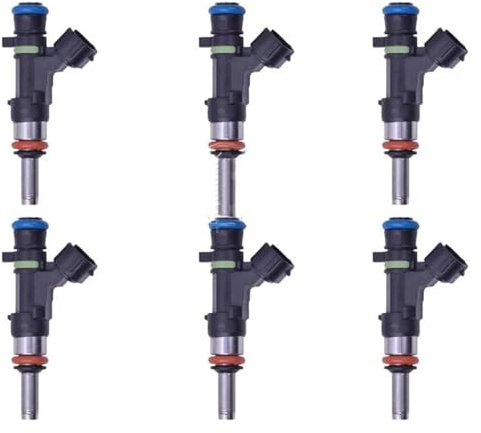 SITARAYURI Einspritzdüsen Für A&UDI Für Tt 8J A3 8P 0280158121 0 280 158 121 Fluss Matche 6 Stücke Kraftstoff Injektor OEM 022906031L Düse