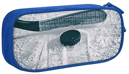 VYONNE Federmäppchen für Schule, Bürobedarf, Hockey, Sport, großes Fassungsvermögen, Federmäppchen für Studenten, Schreibwaren, Stiftebox, Schreibtisch mit glattem Reißverschluss, tragbarer Bleistift,