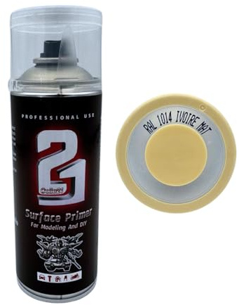 Colle21 Primer Spray Ivory MAT modelismo, Primer Spray Ivory MAT para bricolaje y hobby.