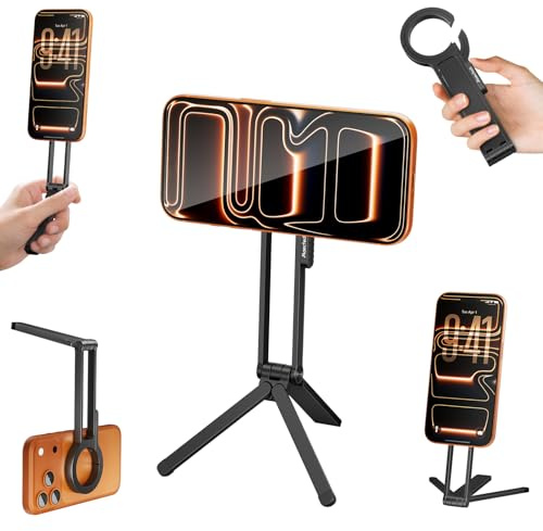 Maectech Magnetic Phone Tripod Magnetic Phone Stand | Smartphone Mount Tripod for Magsafe Selfie Stick