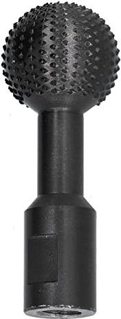 TOPINCN Cabezal de Rectificado Esférico Fresa Giratoria de Esfera de Acero Al Carbono Precisa para Rectificar 5/8-11 Pulgadas para Fabricación de Herramientas