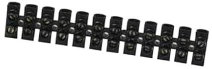 BATILEC - Barrette connexion 6 mm² 12 plots – Noir