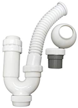 S&M 751370 Sifón evacuación curvo multiorientable 1 1/2 x 40 mm