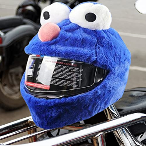 Offfay Motorcycle Helmet Cover, Funny Motorcycle Helmet Cover Sleeve, Motorbike Helmet Protective Cover for Full Face Helmets Men and Women