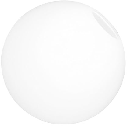 Kugelförmiger Glaslampenschirm aus Glas für Zuhause Weiß | Modischer Lichtschirm, Einfache Montage und Demontage, Dekorativ für Heimbeleuchtung