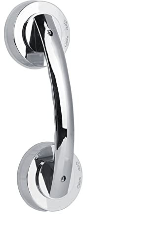 Suction Grab Bar, 7.7inch Portable Shower Handle Grab Bars for Bathtubs and Showers Bathroom Sliding Doors Bathroom Kitchen Glass Door Anti Slip Handrail Safety Hand Grip