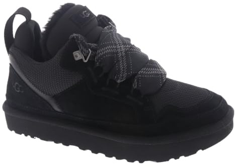 UGG Women's Lowmel Sneaker, Black, 10