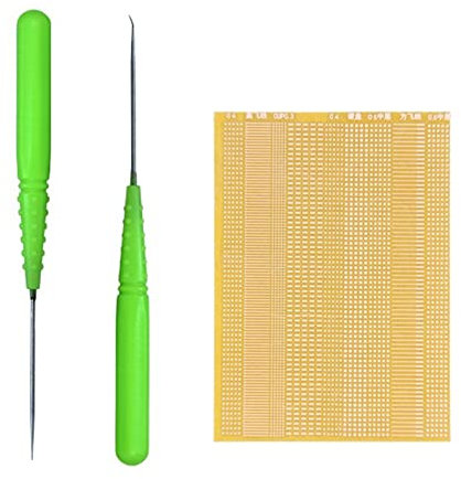Giyofom 3 in 1 Soldering Eyelets + Needle Welding, Repair Tools, Soldering Piece, Rework Pad, Welding Point for Phones, IC Pad, Touch BGA Circuit Board