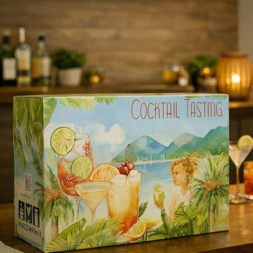 Cocktail Tasting Set – 24× Ready-to-Drink Cocktails | Premium Probier Set mit Klassikern & Trenddrinks | Fertig gemixte Marken-Cocktails zum Genießen | Shatler’s, Three Sixty, Cocktail Plant und mehr