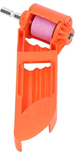 Bohrerschärfer, Tragbare Korund-Schleifscheibe, Elektrischer Bohrerschärfer für Schleifmaschinen, Geld Sparen für Heimwerker, Korund, Blau (ORANGE)