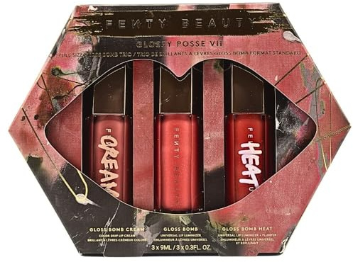 FENTY BEAUTY Glossy Posse VII Full-Size Gloss Bomb Trio