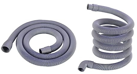 BEBEMOKO 1Set Drum Washer Drain Hose Drainage Pipe for Fully Automatic Washing Machine High Pressure Resistant Cracking Pe Material Styles Included Durable Washer Drain