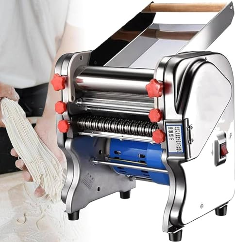 Professional Desktop Dough Sheeter Cutter Machine Catering Pasta Machine Noodle Maker Electric Noodle Machine 0.3 20mm Thick,FKM 180