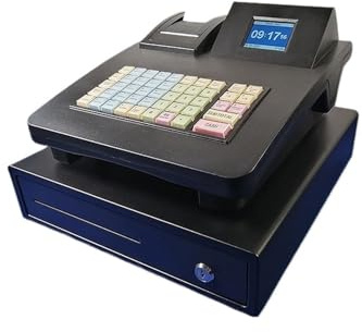MKHFP Máquina de Pedidos integrada intelinte for supermercado con Caja registradora Equipo de mostrador de Caja