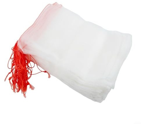Nylon-Obstschutzbeutel mit Kordelzug, 35 x 25 cm, 45 x 30 cm, wiederverwendbare Netz-Pflanzenabdeckung für Gemüse, Blumen, Outdoor, Innenbereich, Garten, Schädlingsbekämpfung, Lagerung (45 x 30 cm)