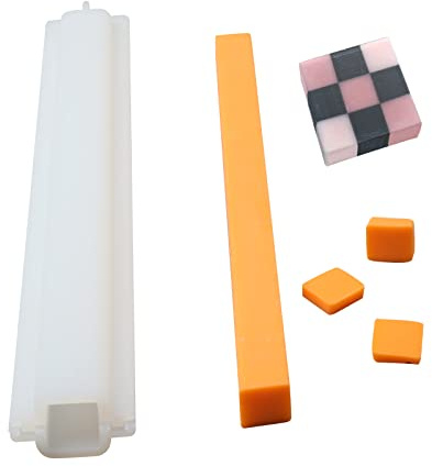 Molde de tubo de forma cuadrada de jabón de silicona de Nicole para artesanía hecha a mano