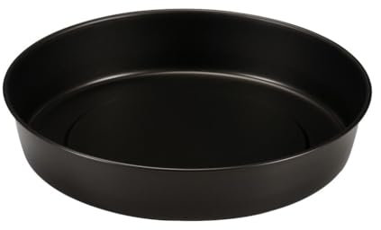 FORMEGOLOSE™, Tortiera liscia Ø 28 cm, Acciaio con rivestimento antiaderente, Nero