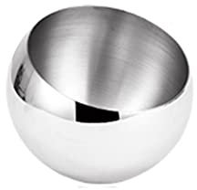 Insalatiera Ciotole Ciotole di cereali in acciaio inox premium ciotola di zuppa tanuppatole ciotole di immersione ciotole facili da pulire a ciotole di nidificazione ideale for preparare per Fruttiera