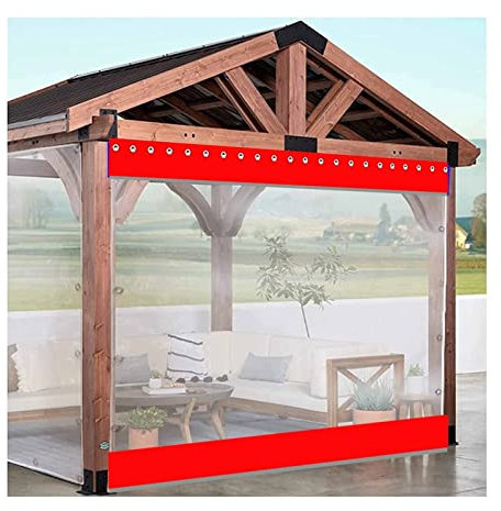 Pavillon d'extérieur en PVC imperméable avec boutonnière facile à installer (1,5 x 2 m)