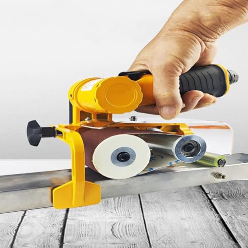 Levigatrice a nastro professionale per rimozione del materiale ad alta efficienza, design leggero ed ergonomico per levigatura di precisione nella lavorazione del legno e della lavorazione dei metalli
