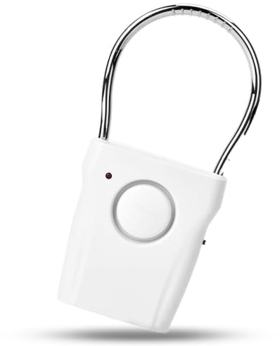 Door Handle Alarm Window Sensor Alarms 120dB Door Alarm for Home Security Touching Vibration Triggered Security Alarm for Travel Hotel Apartment Home Security