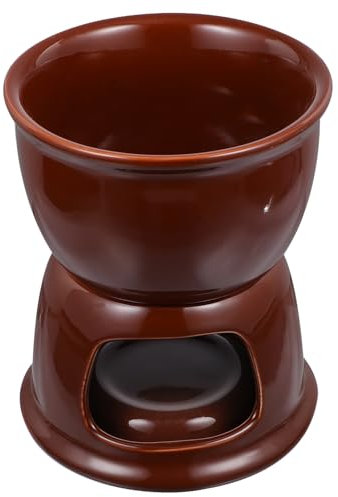 CHICAMPERA 1Set Fonduta Cioccolato Pentola per Cioccolato Dolci e Snack per Amici e Famiglia