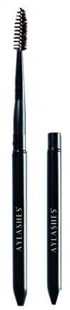 AYLASHES Fluffy Day Brush Wimpernbürste für Wimpernextensions & Augenbrauen, mit Schutzkappe - Hygienisch & Ideal für unterwegs