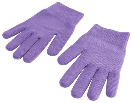 Didiseaon Handpflegehandschuhe mit Ätherischem Öl Gel für Intensive Feuchtigkeit Baumwollaußenschicht Schutz vor Trockener Haut für Neujahr und Geburtstag