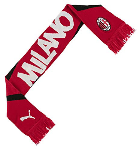 PUMA AC Milan ftblCULTURE Fußball Fan-Schal Tango Red -Puma Black UA