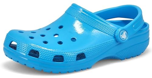 Crocs Unisexe Adulte Classic Neon HL Clog Sabots, Neon Ocean, 38/39 EU