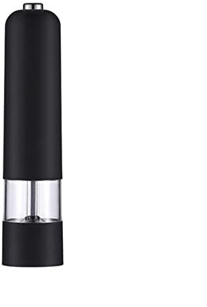 Molinillo de pimienta Molinillo de sal, molinillo de pimienta con pilas con luz LED, fácil de limpiar, cocina casera, herramientas para barbacoa, molinillo de especias de cocina (color: B) (1)