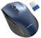 TechRise Wireless Laptop Mouse, 4800 DPI Optical, 2.4G Ergonomic, 30 Months Battery, 6 Buttons, Portable Optical USB for PC, Mac, Chromebook (Blue)