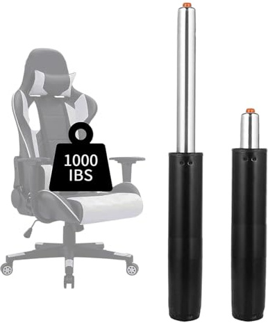 Gasdruckfeder Gaslift für Bürostuh 453kg,Gesamtlänge 270mm-390mm Ersatz Gasdruckdämpfer Zylinder,120mm Reiselänge Ersatzteile Bürostuhl Gasdruckfeder,Kolben Länge 215mm Gasdruckfeder Bürostuhl Gaslift