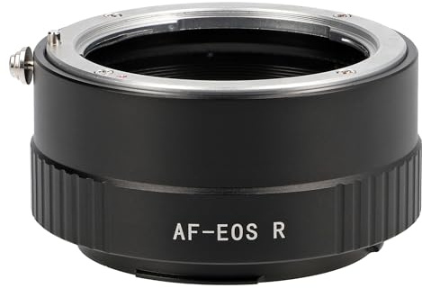 Objektivadapter kompatibel med Sony AF-bajonettobjektiv lämplig för Canon EOS R Mount AF-EOS R