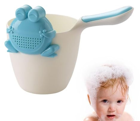 Generisch Baby-Badespülbecher zum Ausspülen der Haare, Kinder-Badespüler, Multifunktionaler Spülbecher für Kinder, Shampoo-Spülbecher für effiziente Reinigung