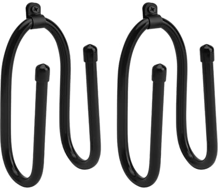 APOMOONS Staubsaugerschlauchhalter Wand, 2 Stück Skateboard Halterung Wand mit Schraubendreher, Schlauchaufhängung Wandhalterung Gartenschlauch, Skateboard Wandhalterung für Skateboards Staubsauger