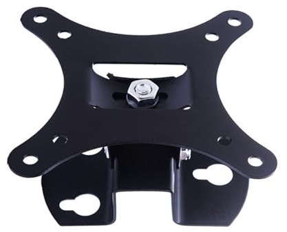 Qsvbeeqj Space Saving Monitor Mount For 10-26inch Displays Adjustable Heights Tilts Rotation Metal Desk Arm Ergonomic Computer Monitor Arm