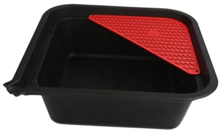 Okiyakusama Vaschetta di Scarico per, Strumento Anti-garage, Vaschetta di Raccolta Olio, Strumento per Riparazione Auto, 9 Litri