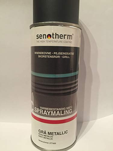 Senotherm Ofenspray Graumetallic Grau metallic 400 ml AdoroSol Vertriebs GmbH
