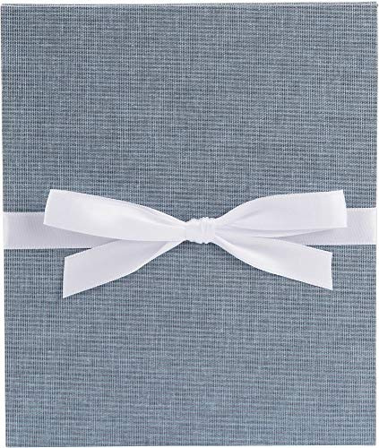 goldbuch Leporello Fotoalbum Leinen mit Schleife 15,5x19 cm blau grau Summertime