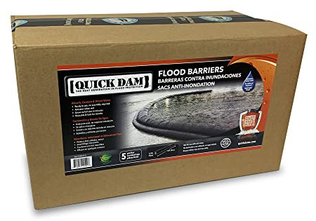 Quick Dam QD617-5 Hochwassersperre, Schwarz