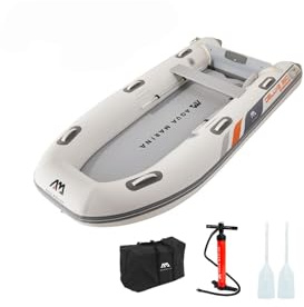 Aqua Marina Deluxe, U-Type Yacht Tender con DWF Air Deck, 3,5 metri di lunghezza