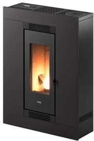 Cadel 7023040 - Stufa a Pellet, 8.5 Kw, Antracite